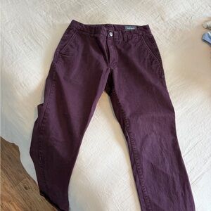 Bonobos Dark Burgundy Chinos